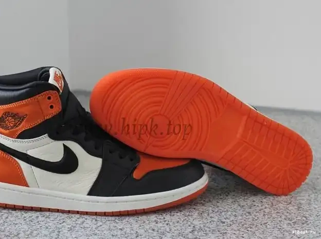 Jordan Shattered God Satin Backboard ready High 1 ship Retro materials to PK real 0509